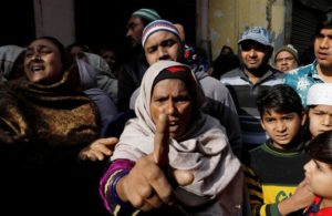 Saira, Mother Of Aleem Ansari, Who Died During Clashes With Police Following Protests Against A New Citizenship Law, Mourn Outside Their House In Meerut