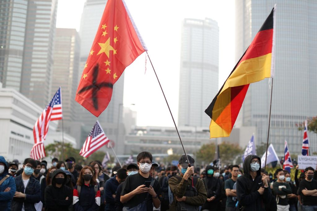 Hong Kong Uighur Protests