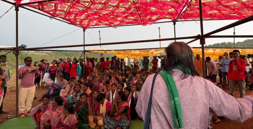 A bauxite mining project Odisha