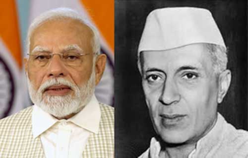 modi-nehru