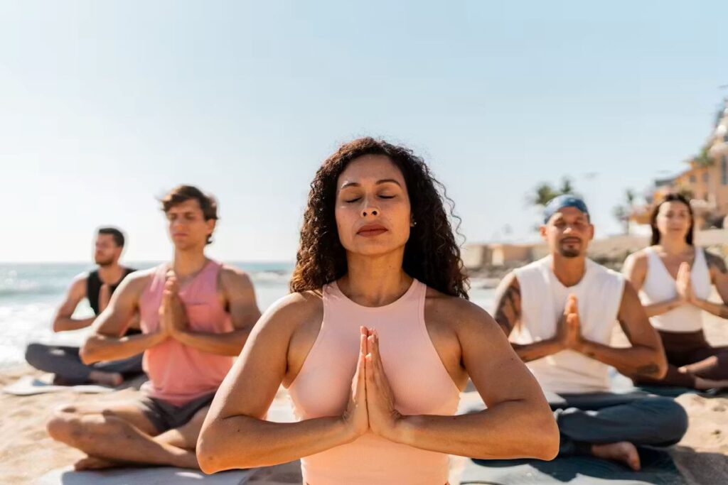 saying namaste