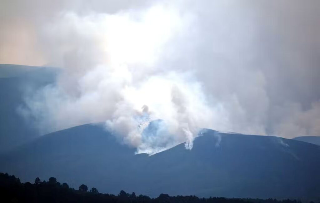 Scotland wildfire