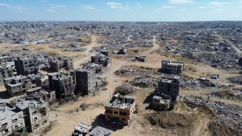 Gaza city destruction