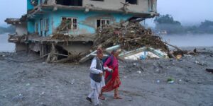 old people Nepal floods