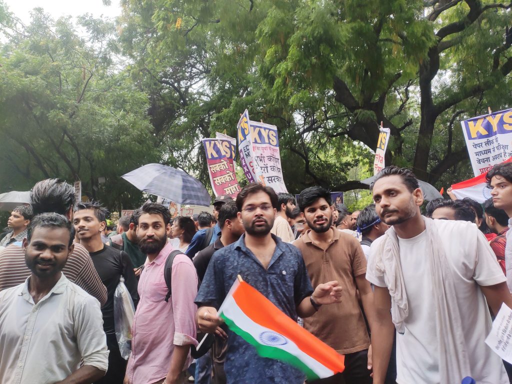 protesting students