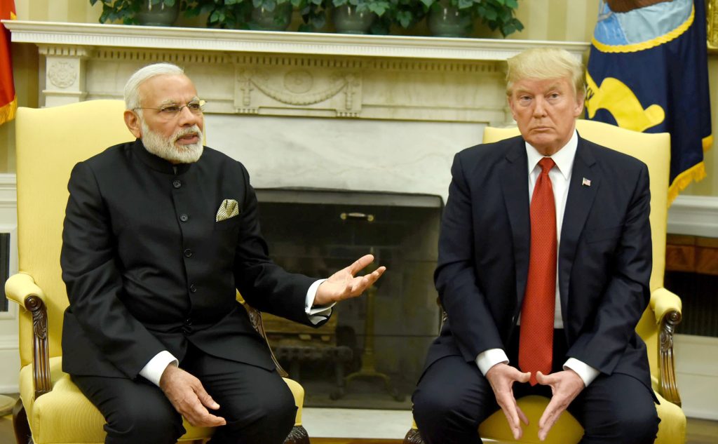 trump and modi