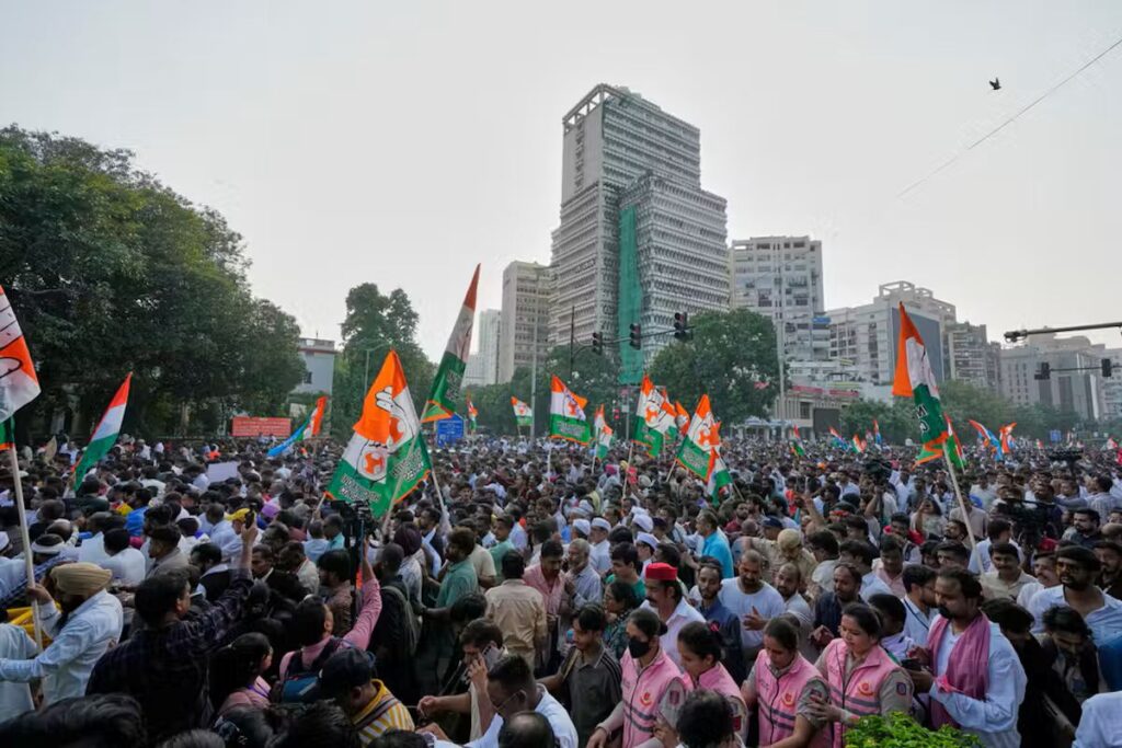 CJP protest Delhi